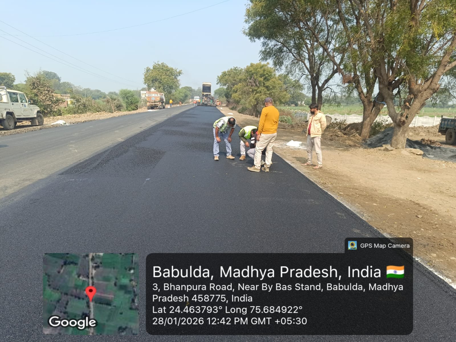 Completed highway