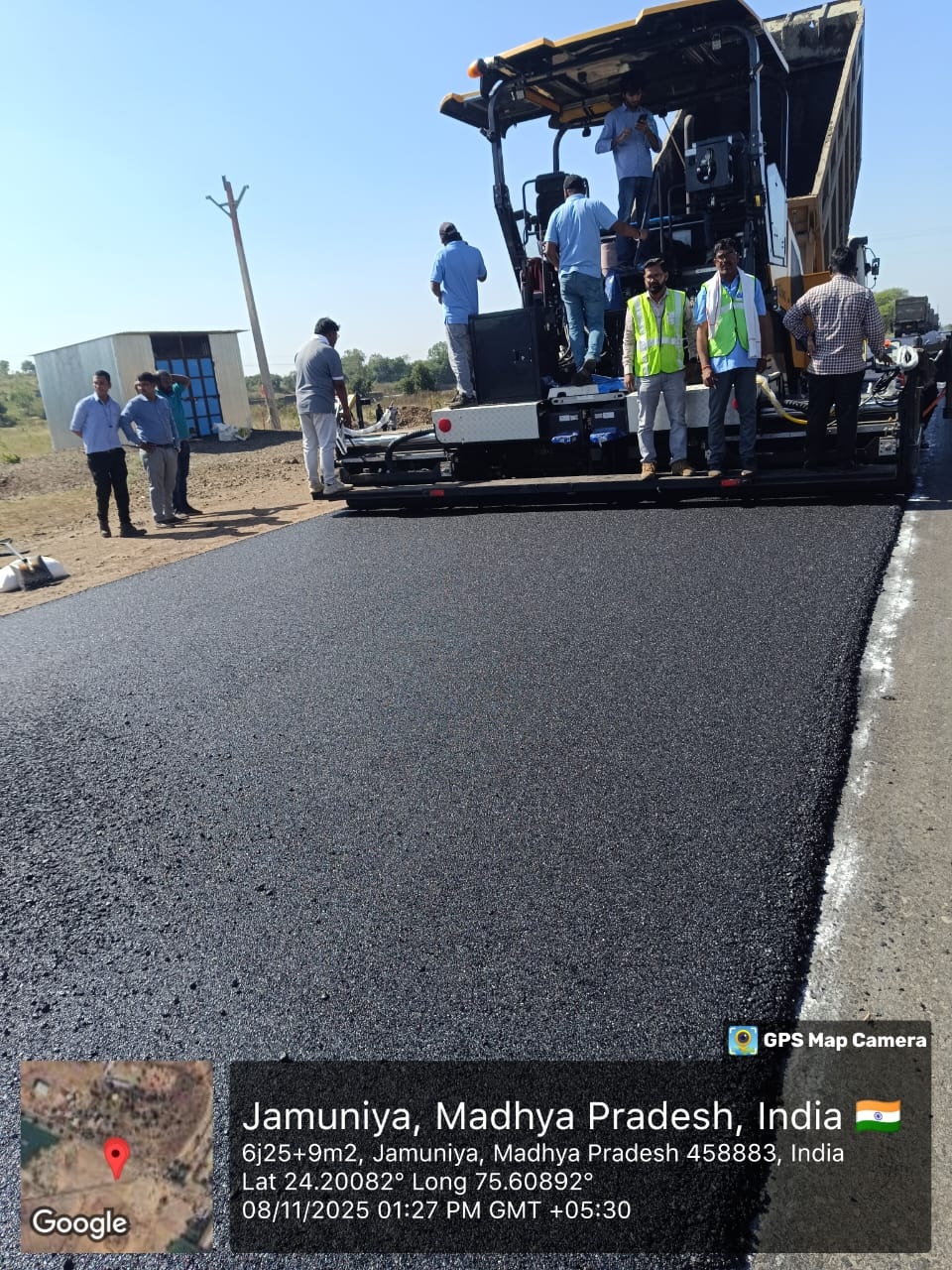 Highway paving